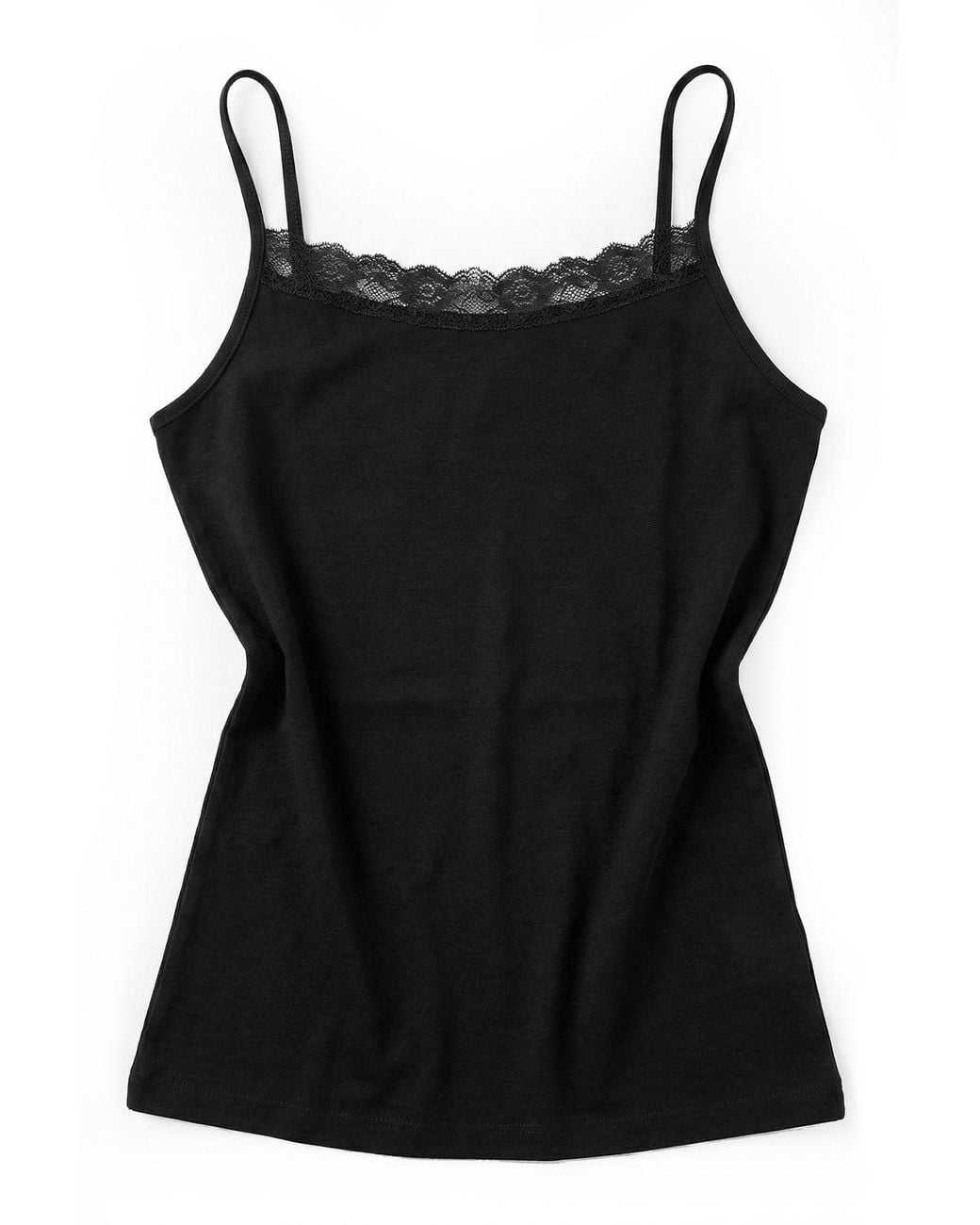 Öts Black Fitted Tank Top