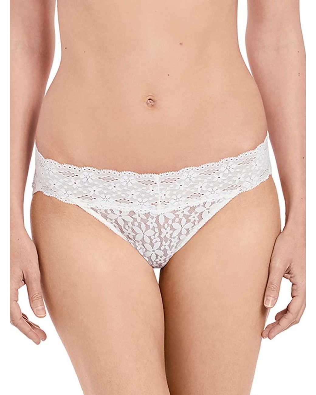 Wacoal White Halo Lace Bikini Brief