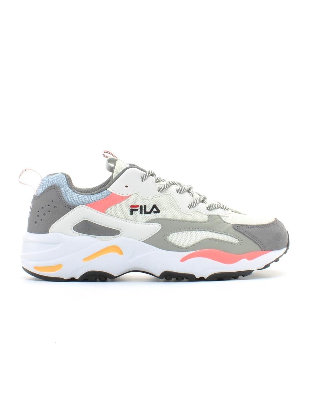 Fila White Ray Tracer Trainers