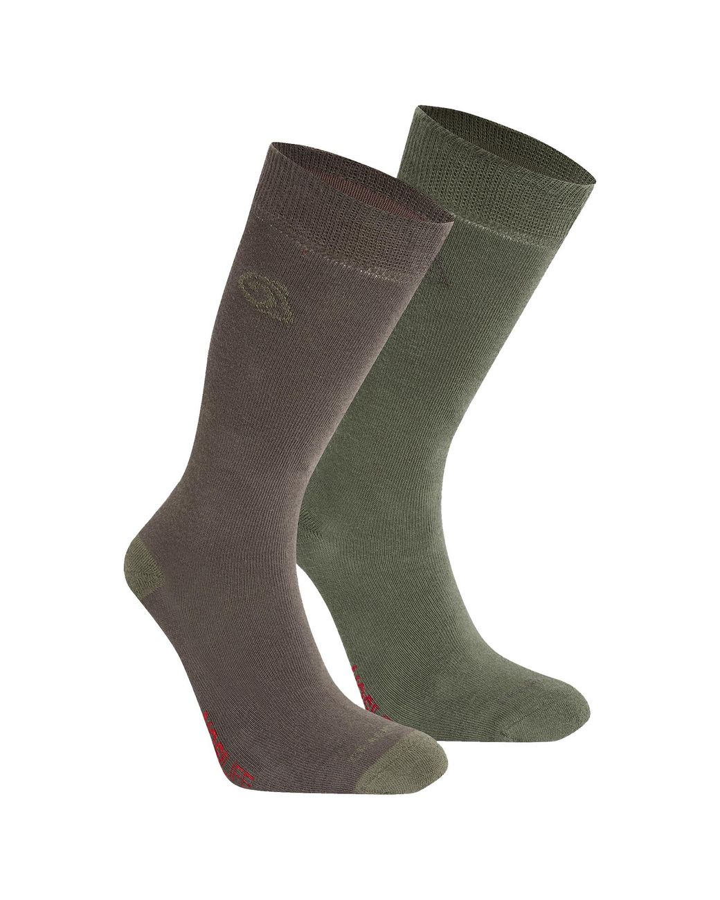 Craghoppers Gray Nosilife Travel Socks 2Pk for men