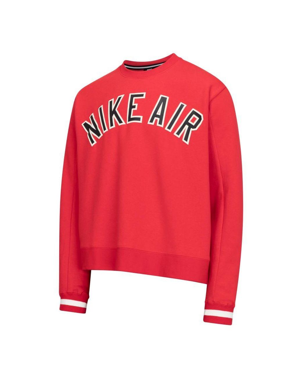 Nike Air Crewneck Fleece in Red for Men Lyst UK