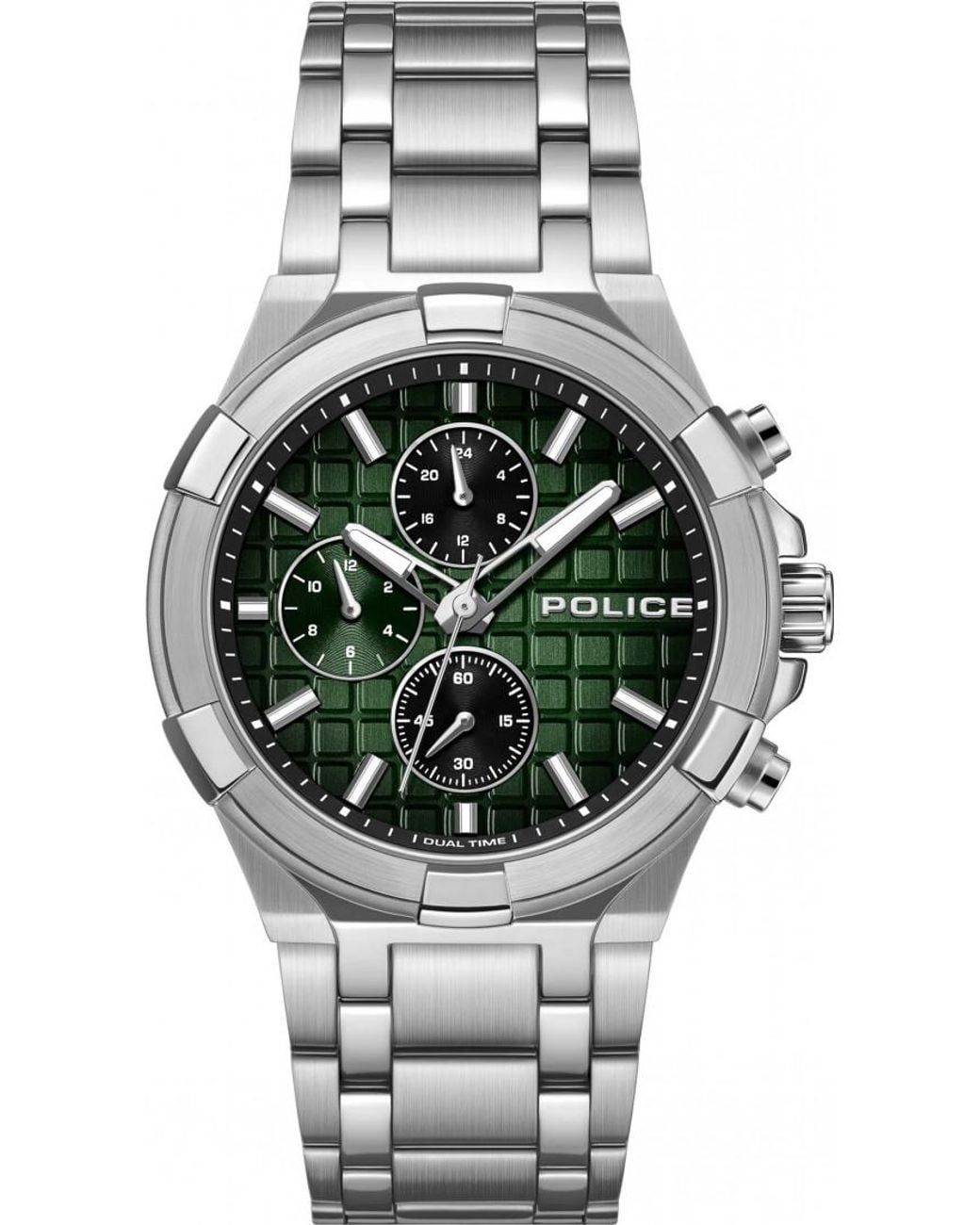 Police Gray Pewgk0082006 Guardian Watch for men