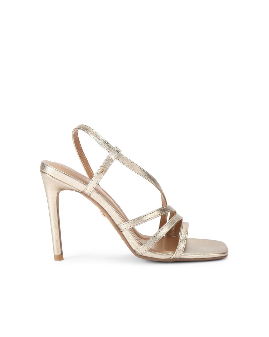 KG by Kurt Geiger Metallic Salome Sandals