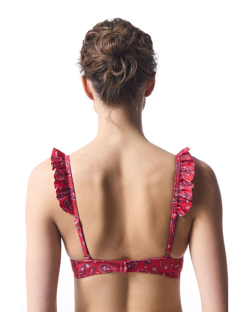 Penti Red Bandana Intense Push-Up Bikini Top