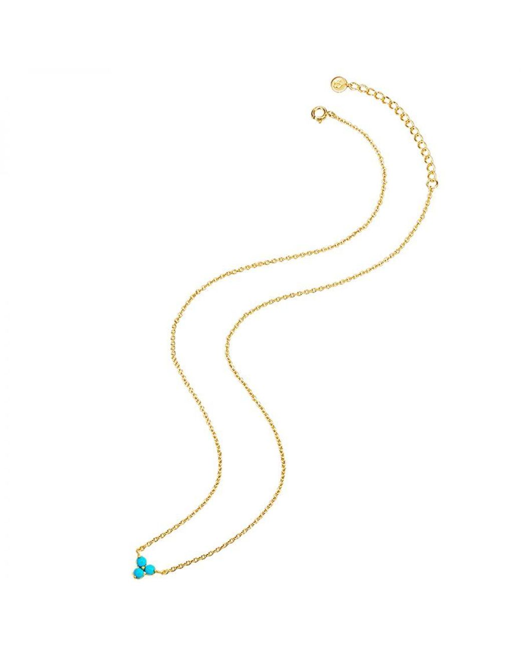Glanzstücke München Blue Necklace With Pendant Sterling
