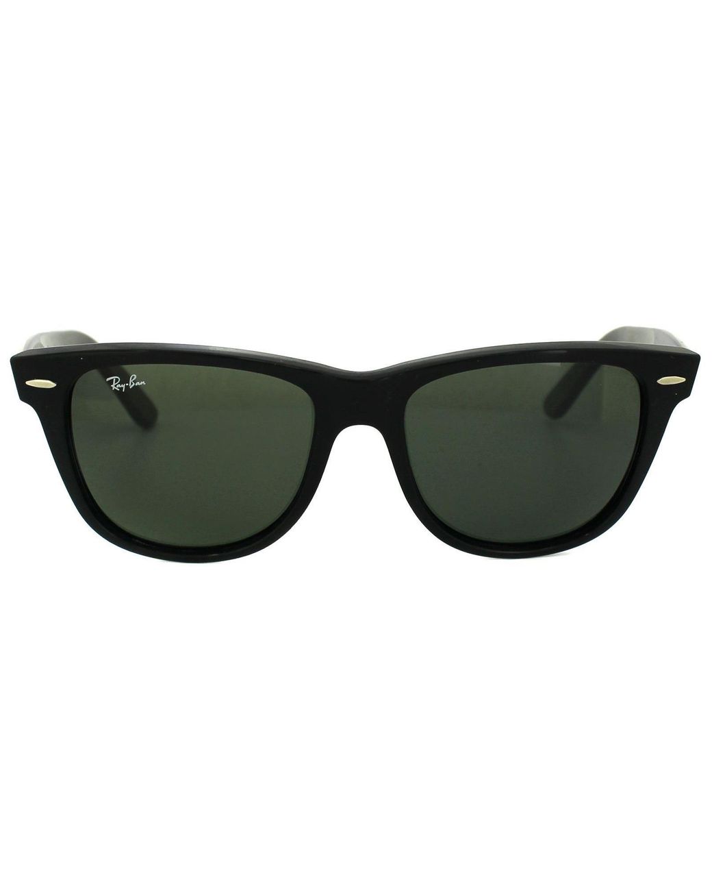 Ray-Ban Green Sunglasses Wayfarer 2140 901 G-15 Large 54Mm