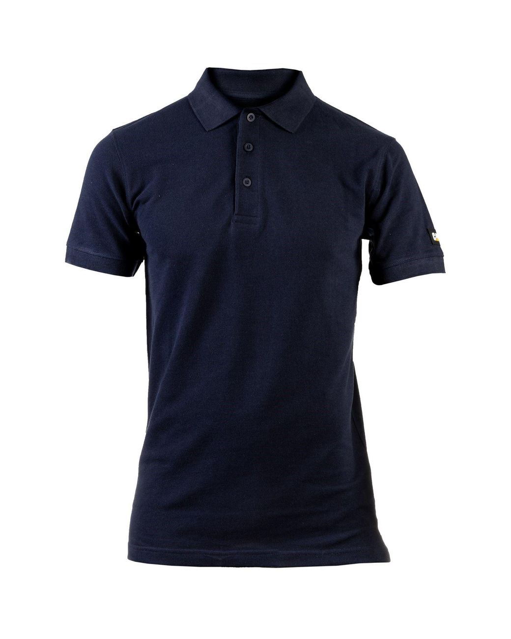 Caterpillar Blue Essentials Cotton Polo Shirt for men
