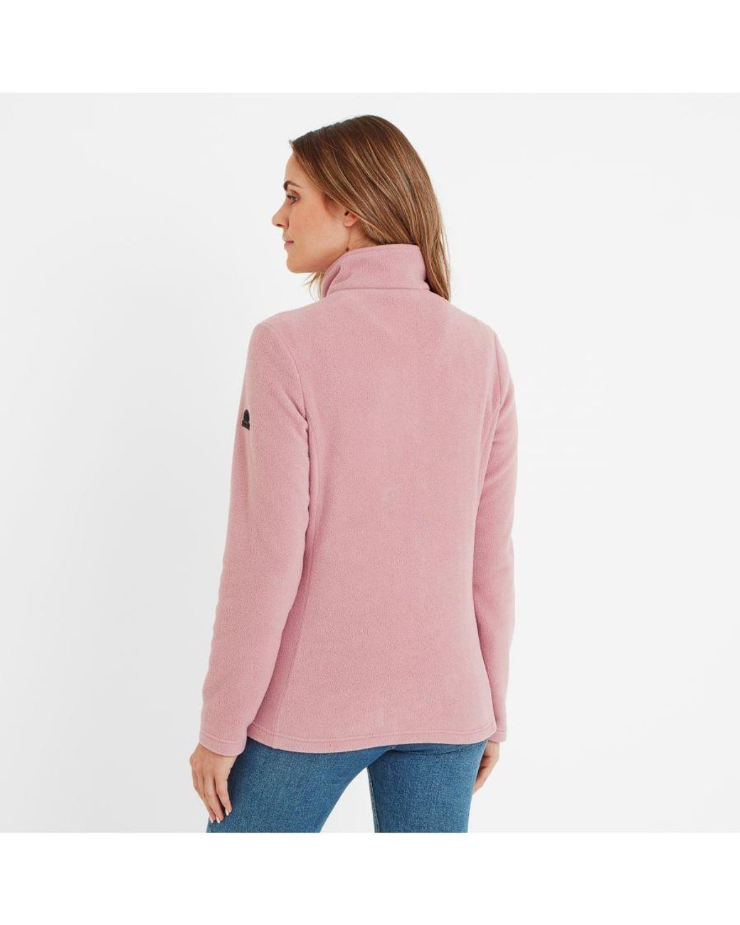 TOG24 Red Revive Quarter Zip Fleece Faded