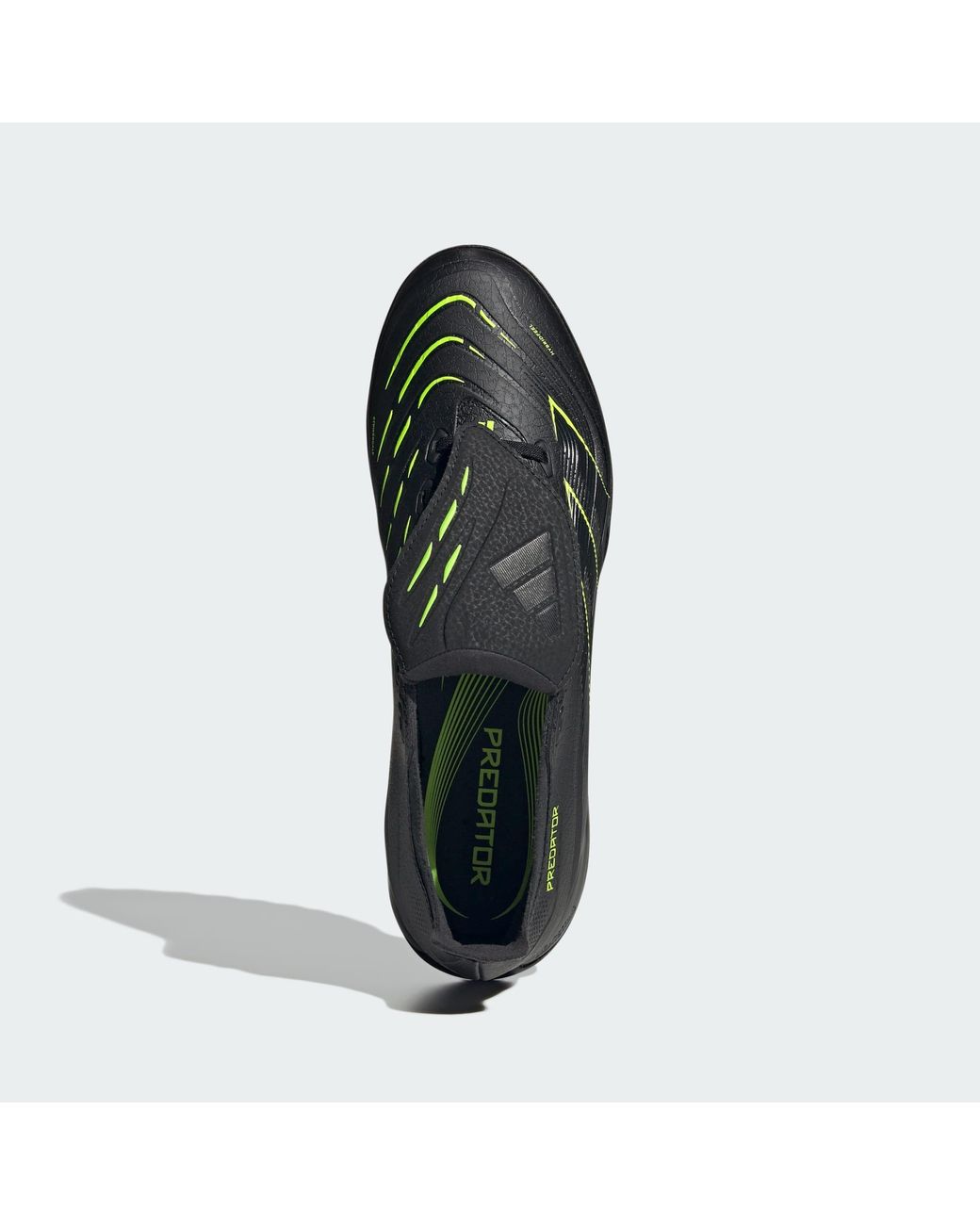 Adidas Originals Black Predator League Fold-Over Tongue Turf Boots
