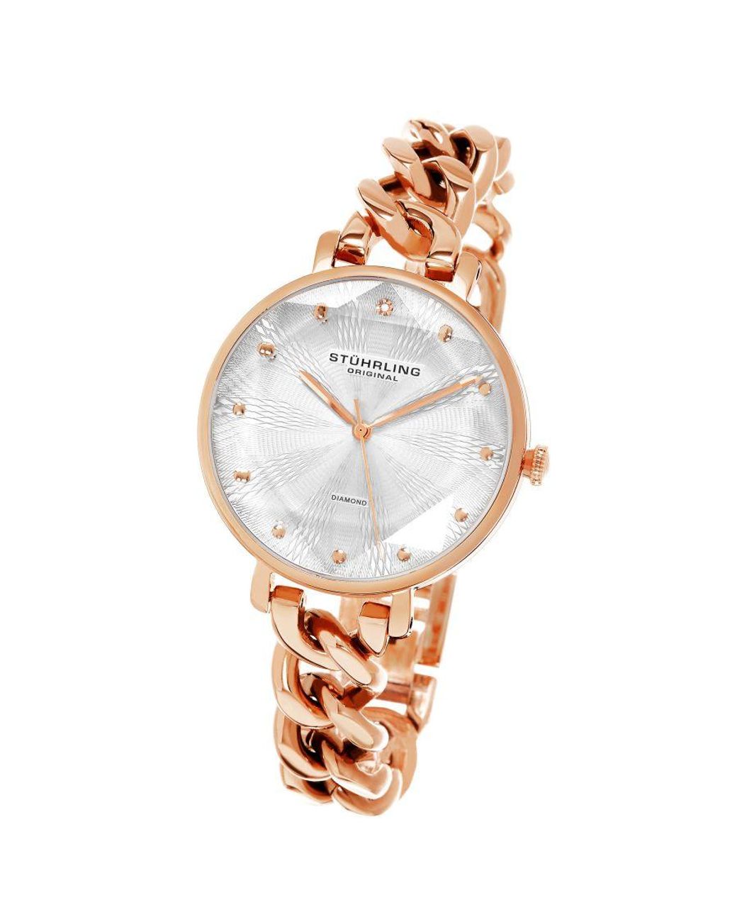 Stuhrling Metallic And Vogue Quartz 38Mm