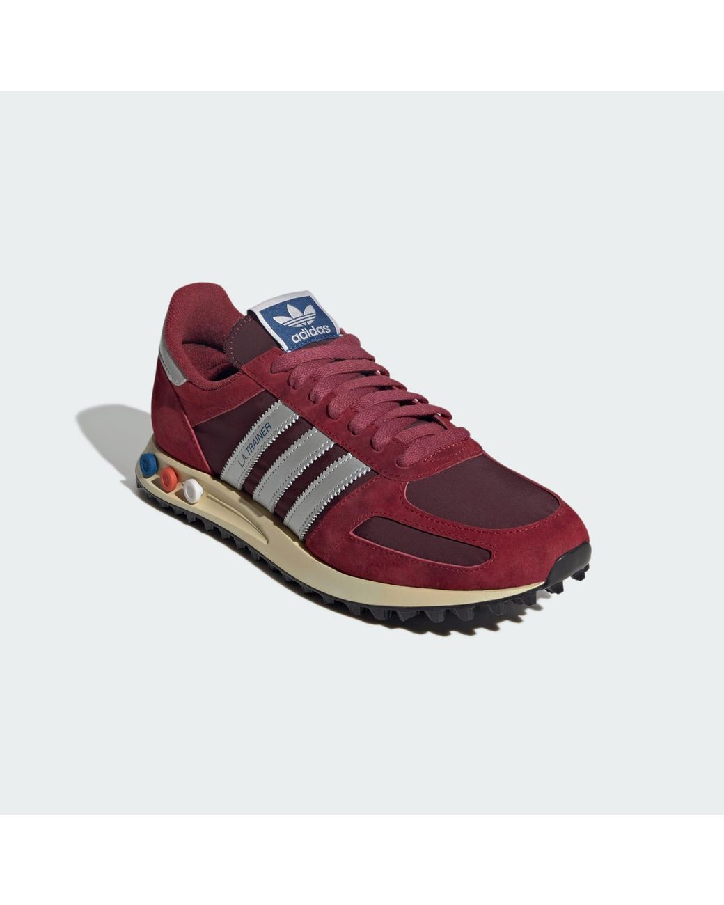 Adidas Originals Red La Trainer Og Shoes