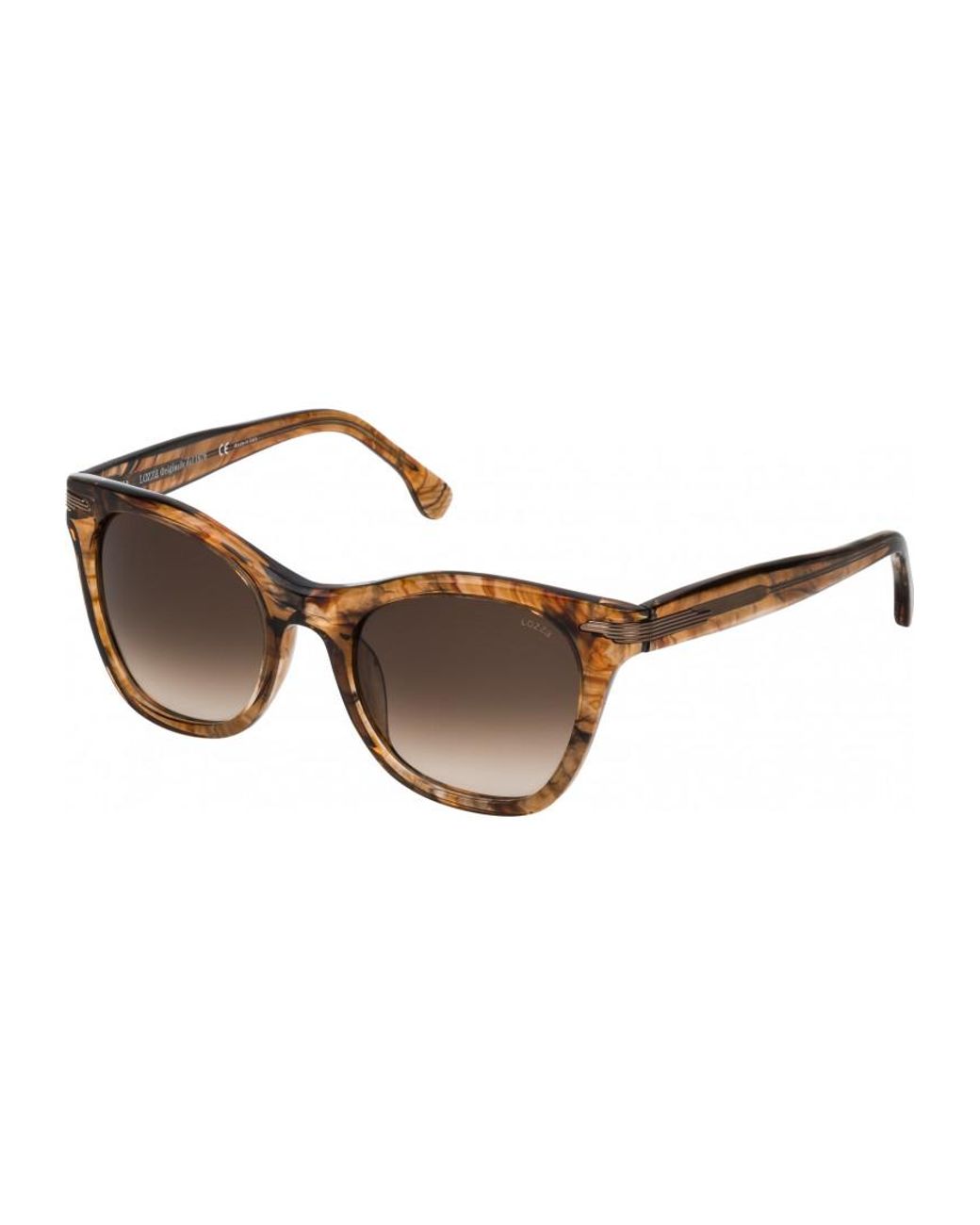 Lozza Brown Sl4130M5106Xe 51 Sunglasses for men