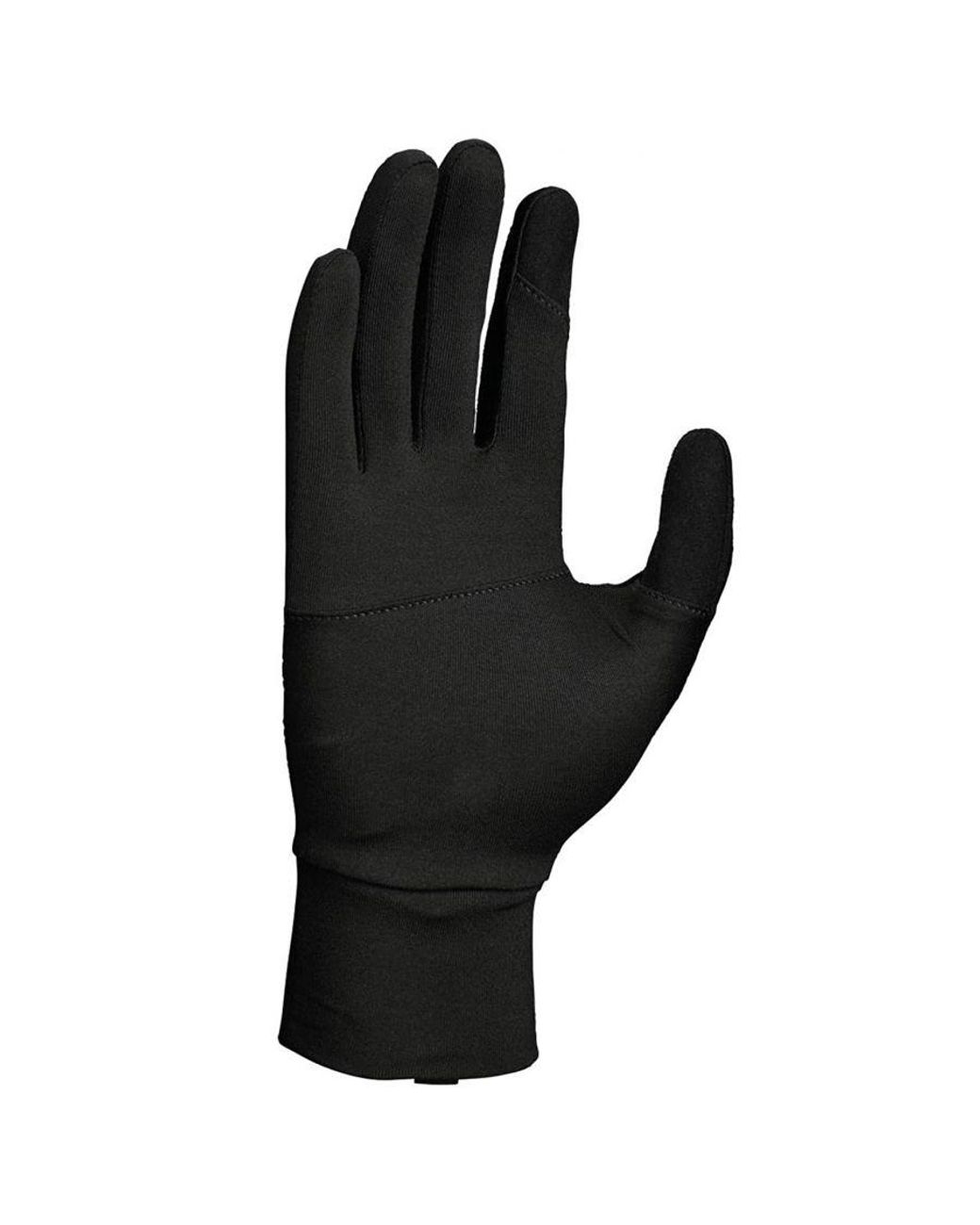 Nike Black Ladies Accelerate Running Gloves