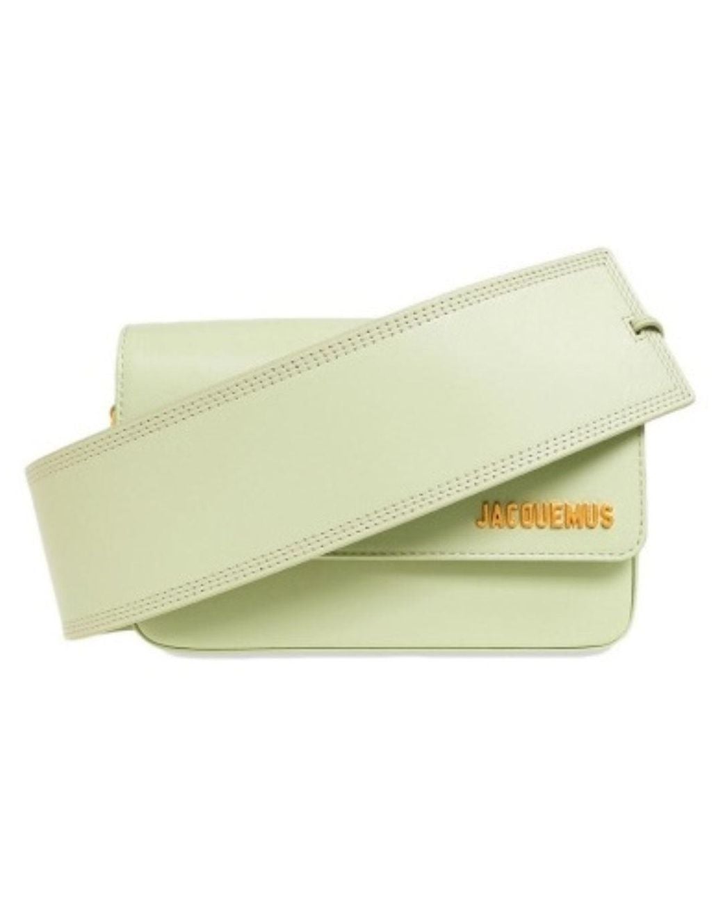 Jacquemus Green Le Carinu Light Bag Leather
