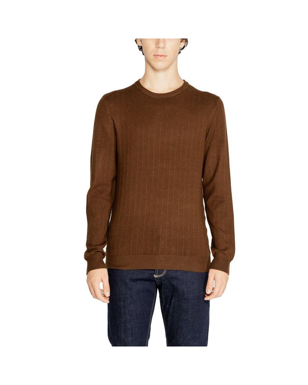 Antony Morato Brown Viscose Sweatshirt for men