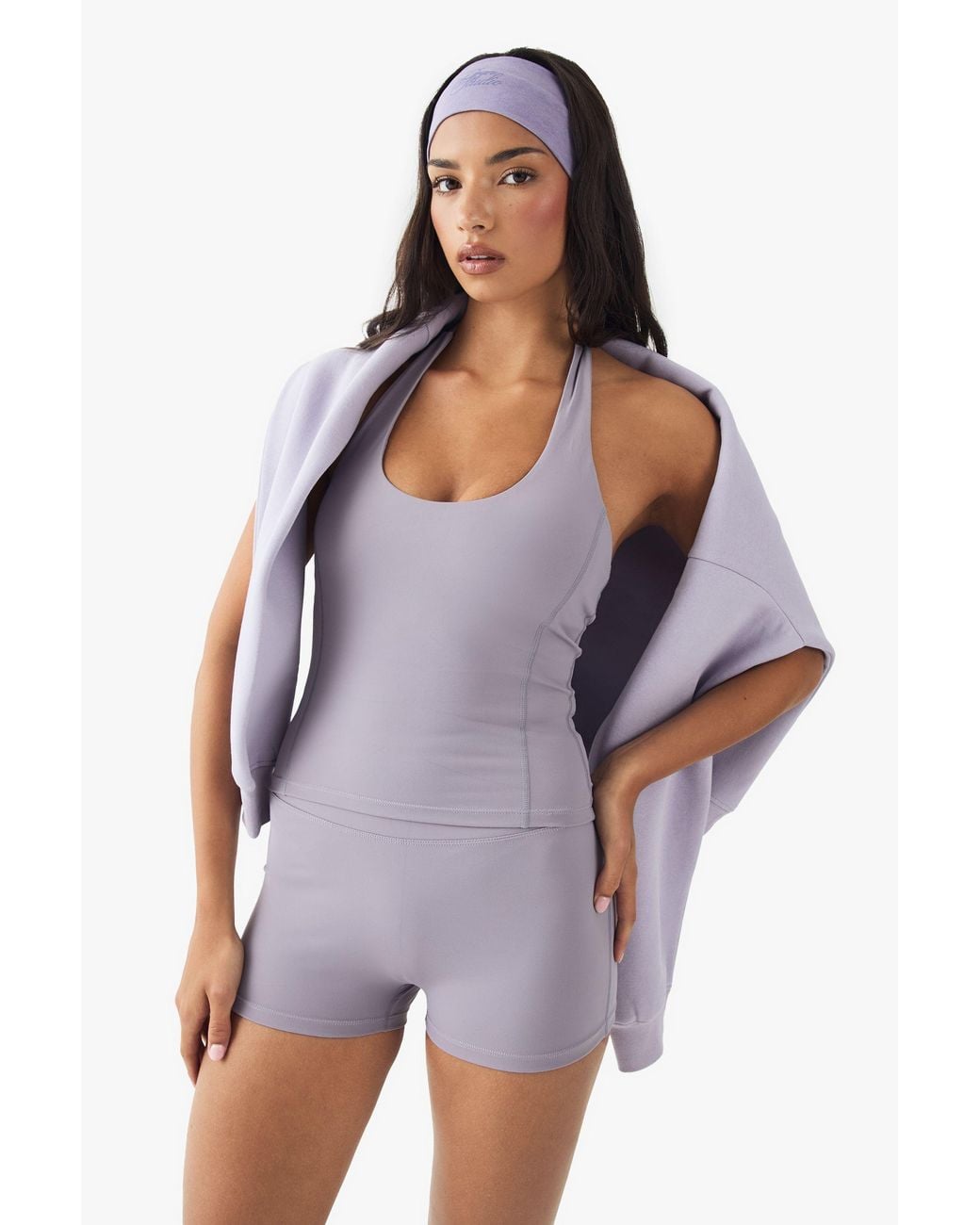 DSGN Studio Purple Ultra Sculpt Mini Short