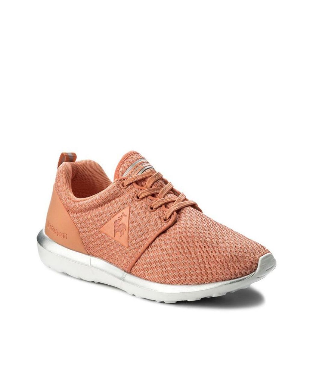 Le Coq Sportif Pink Dynacomf Feminine Mesh Peach Trainers