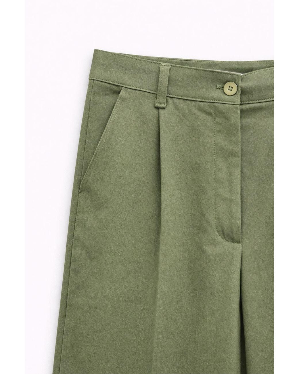 MixRay Green Elastane Pants