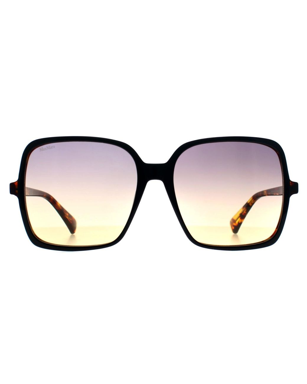 Max Mara Black Square Havana Gradient Mm0037/S Emme9