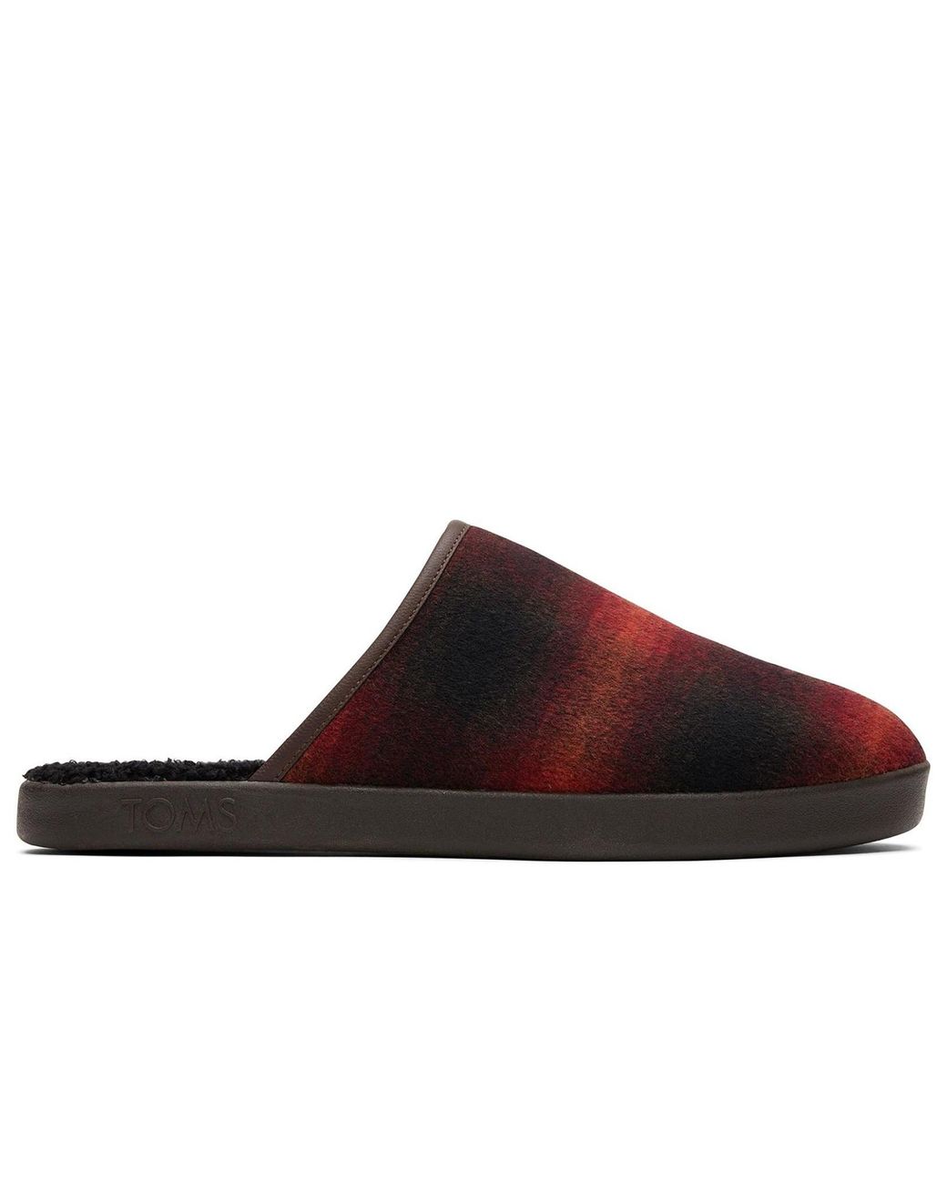 TOMS Black Harbor Mule Slippers for men