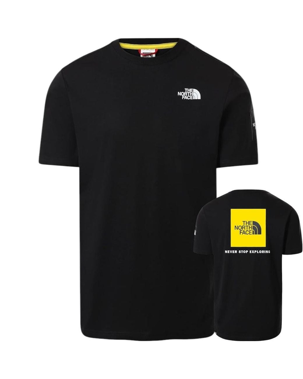 The North Face Black Search And Rescue T-Shirt Cotton for men