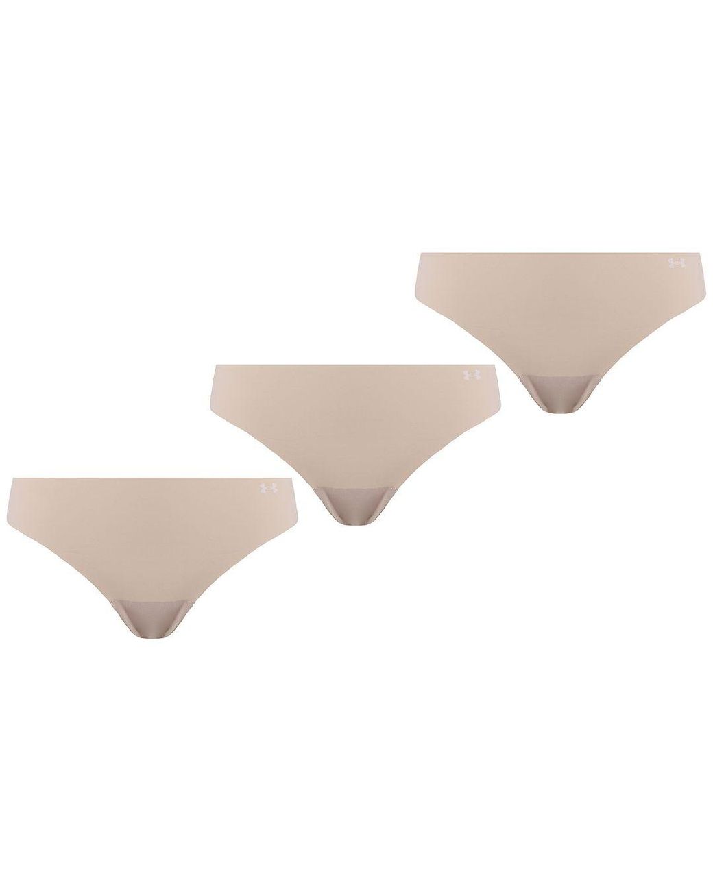 Under Armour Natural 3-Pack Ps Thong