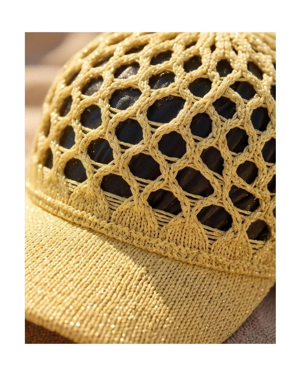 RYVAN Yellow Knit Hat