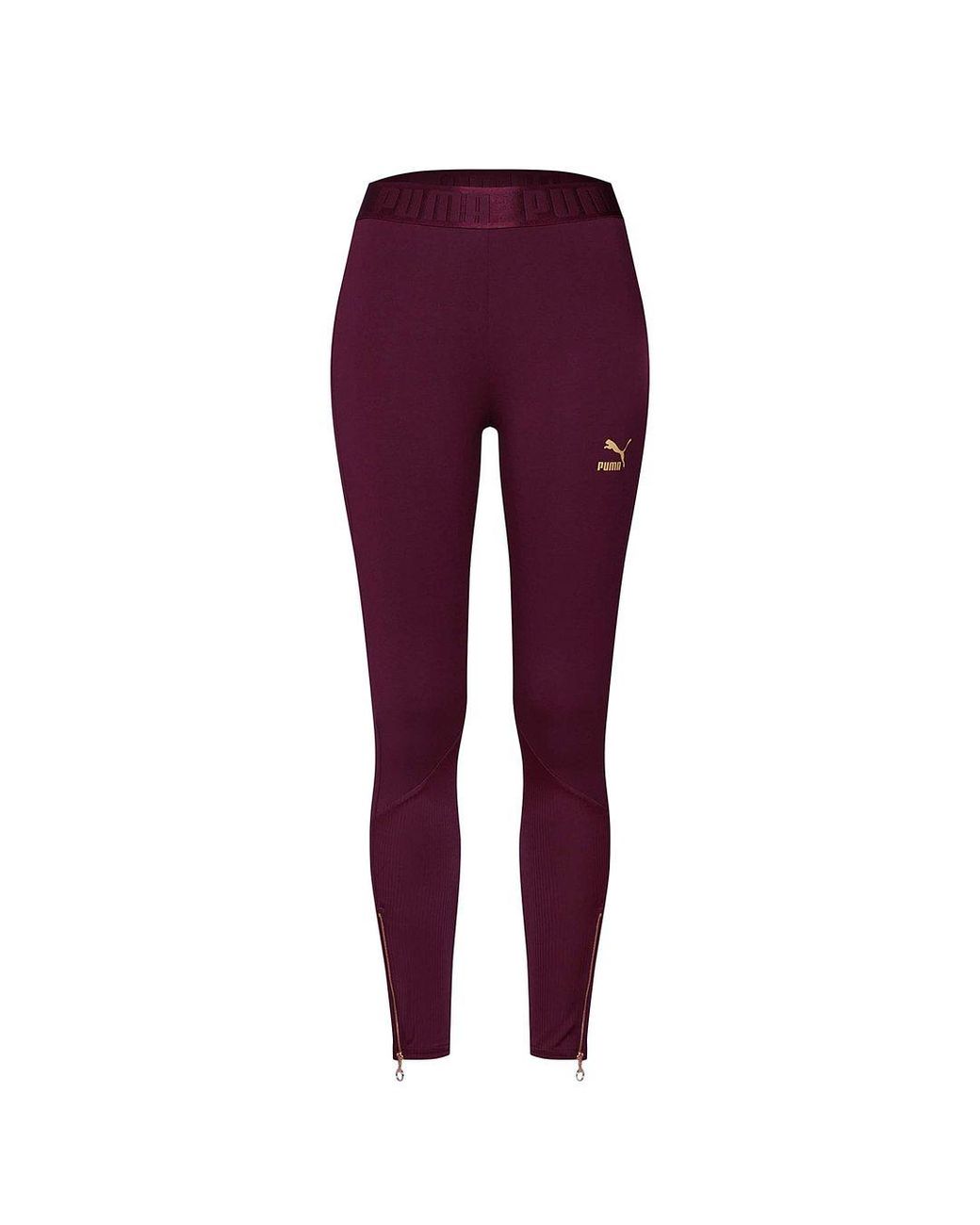 PUMA Purple X Kenza Dark Leggings Textile