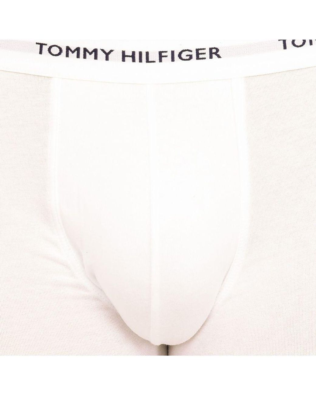 Tommy Hilfiger Black Pack-3 Breathable Fabric Boxer With Anatomical Front Um0Um00010 for men