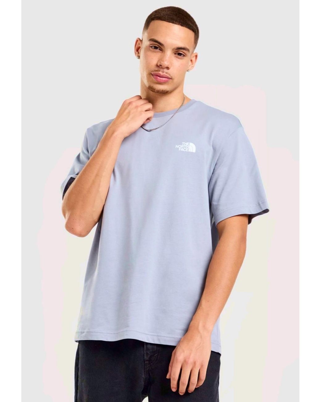 The North Face Blue Globe Reload Relaxed T Shirt for men