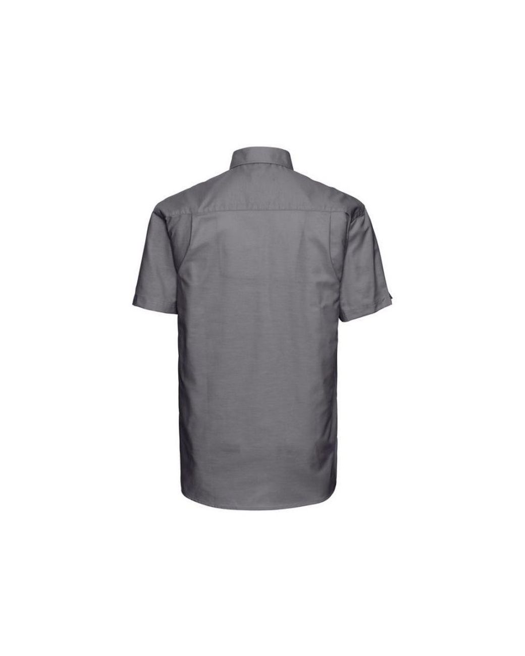 Russell Gray Collection Oxford Easy-Care Short-Sleeved Shirt for men