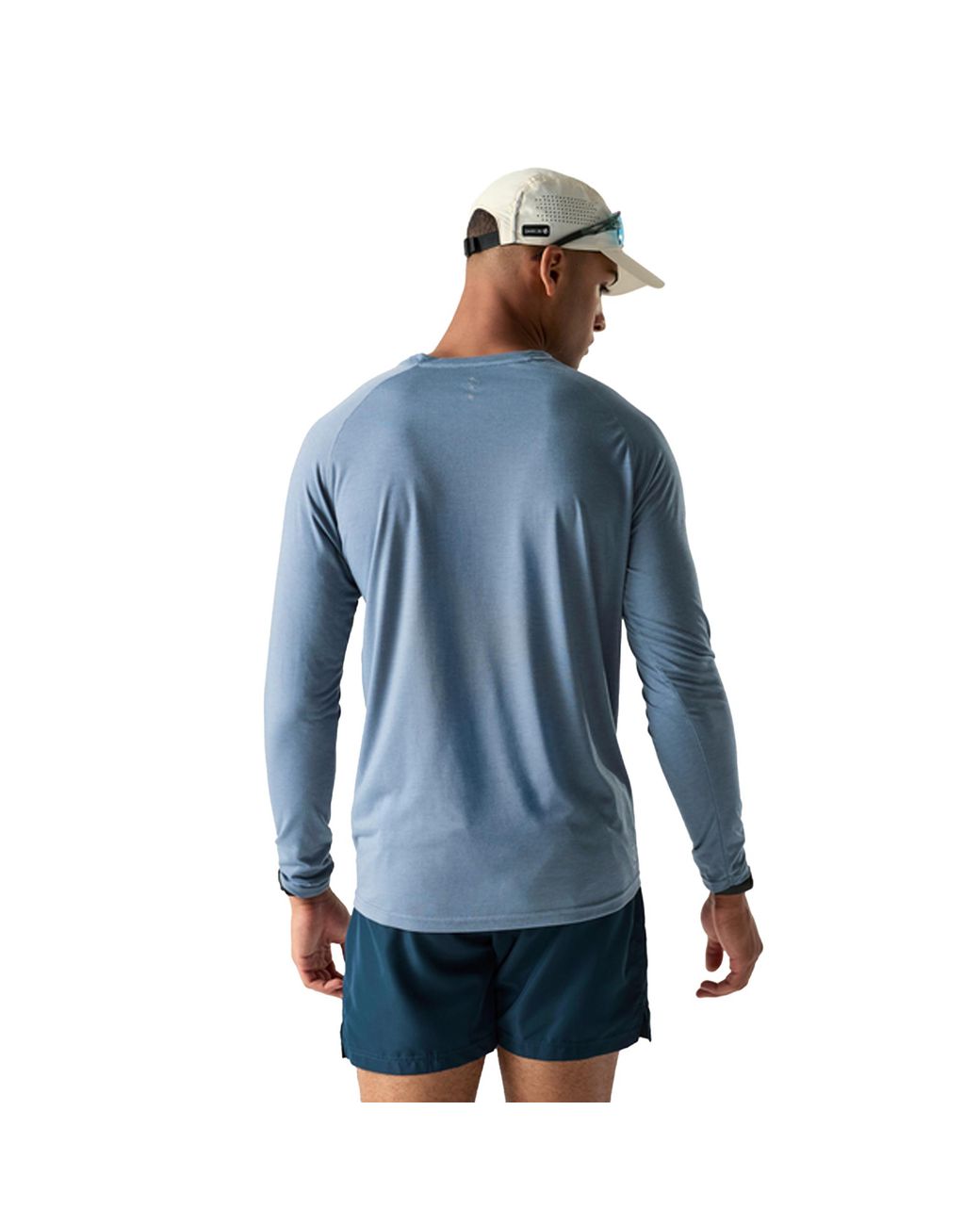 Dare 2b Blue Agile Long-Sleeved T-Shirt (Mercury) for men