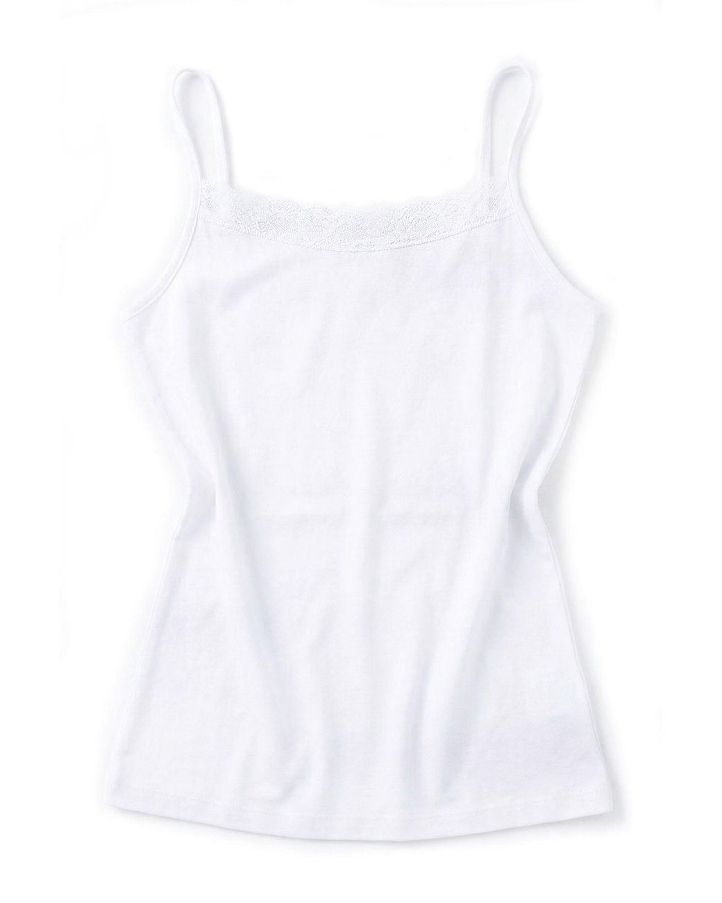 Öts White Fitted Tank Top