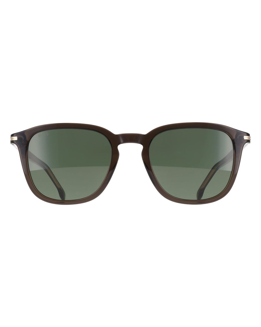 Boss Green Round Transparent Dark 1845/S for men