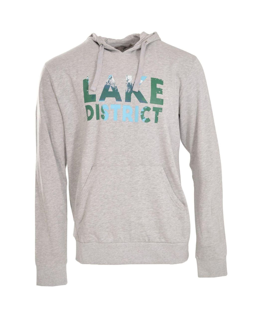 Mountain Warehouse Gray Cotton Graphic Hoodies for men
