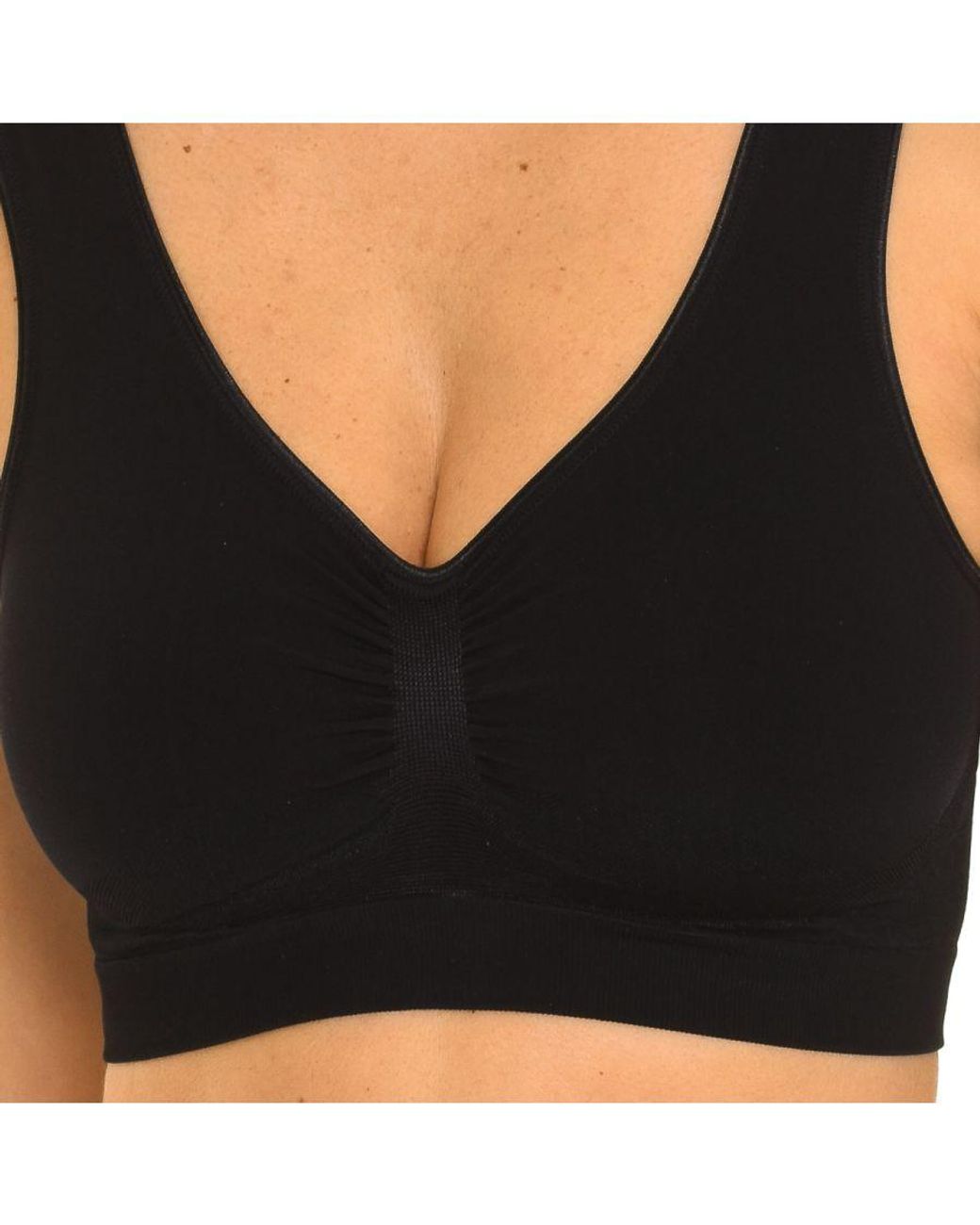 Intimidea Black Reggiseño Push Up Bra 110621