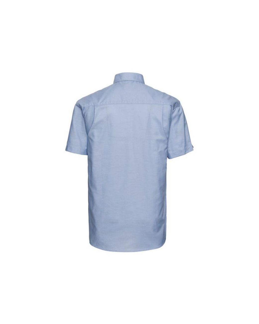 Russell Blue Collection Oxford Easy-Care Short-Sleeved Shirt (Oxford) for men