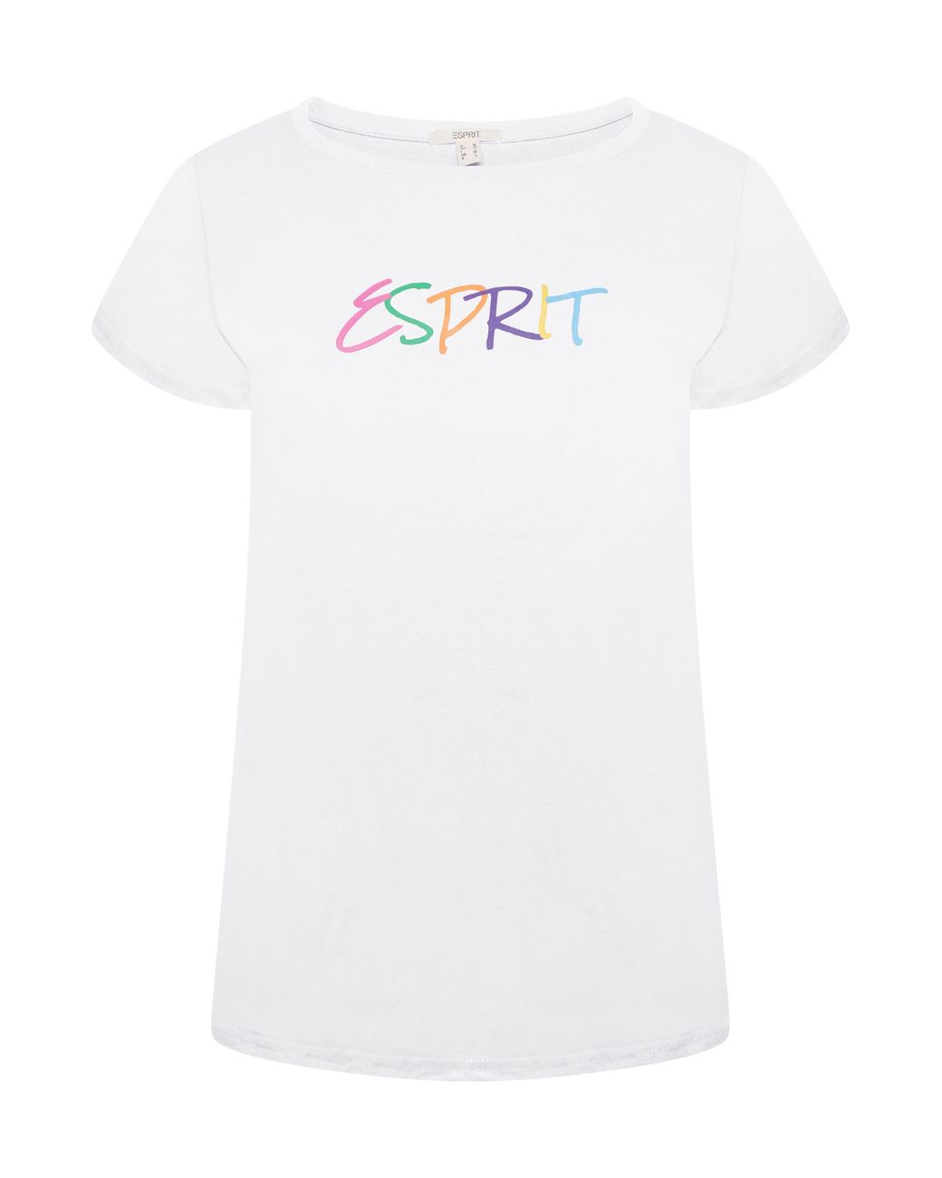 Esprit White Ladies T-Shirt Cotton