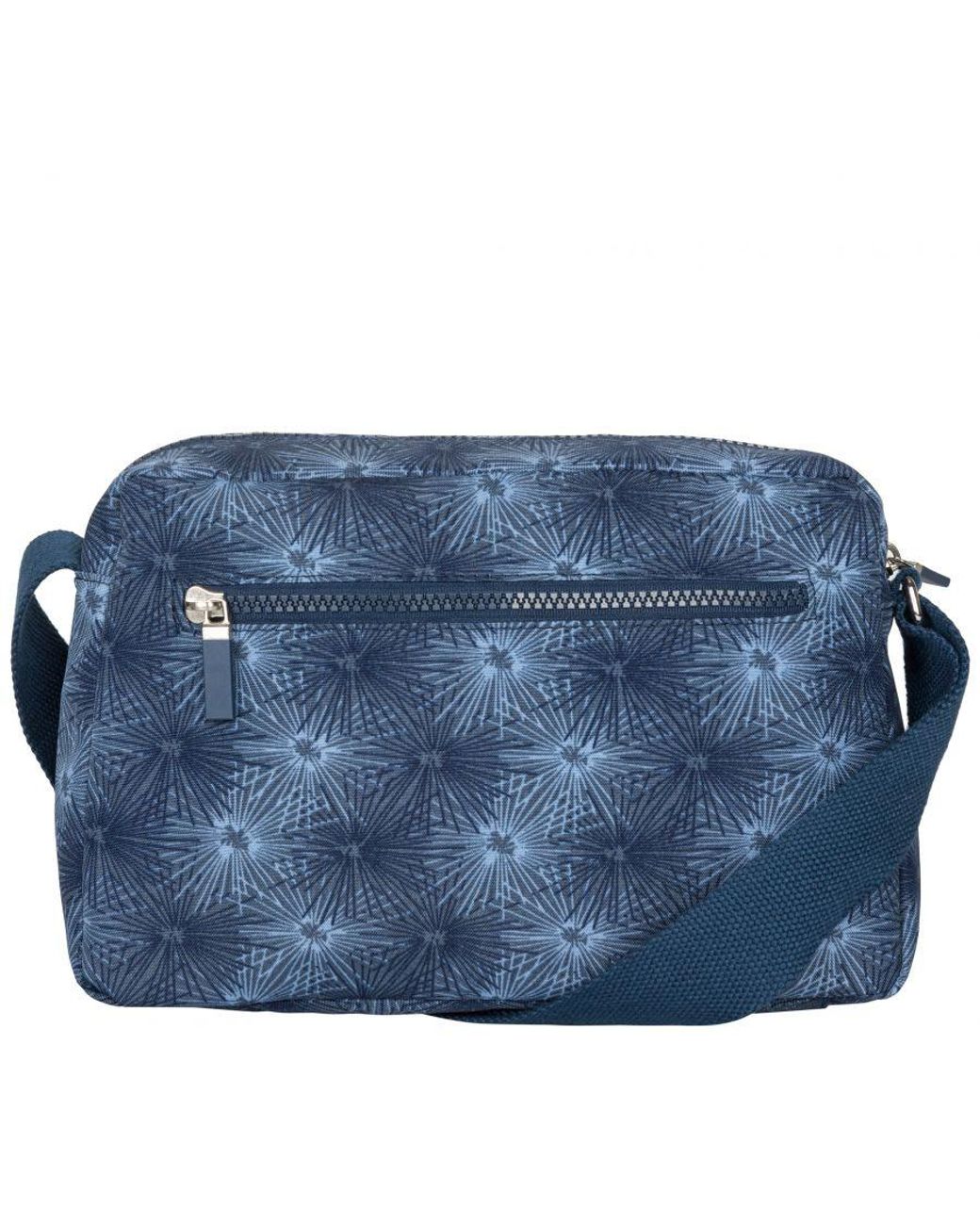 Art-sac Blue Multi Zip Cross Body