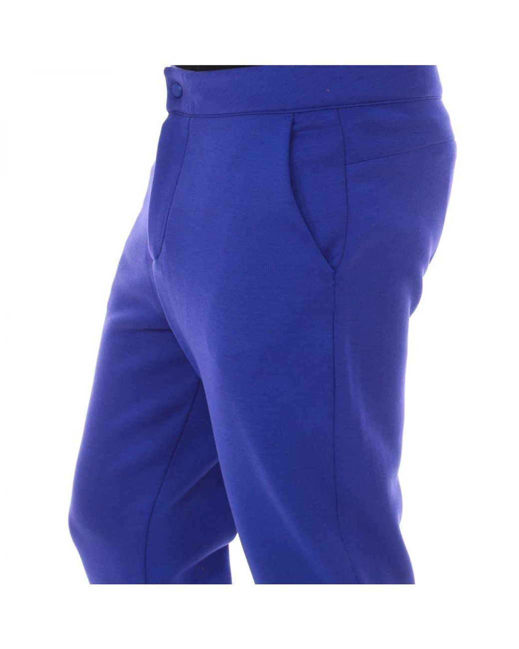 Napapijri Blue Madir Long Sport Pants With Adjustable Drawstring N0Yiz9 for men