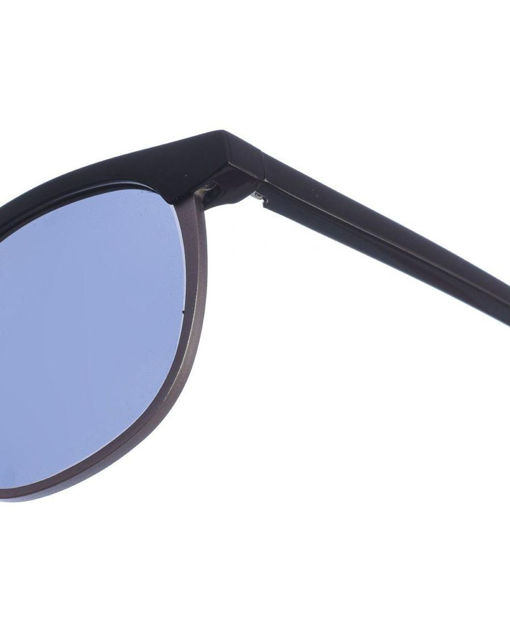 Zen Blue Pantos Z512 Shape Acetate And Metal Sunglasses