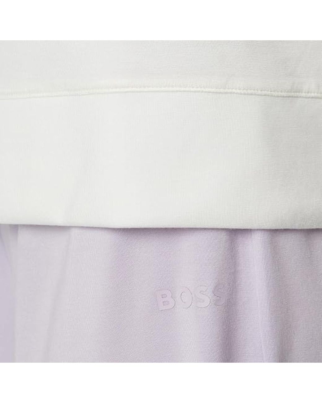 Boss White Summer Short Sleeve Pyjamas 50561022