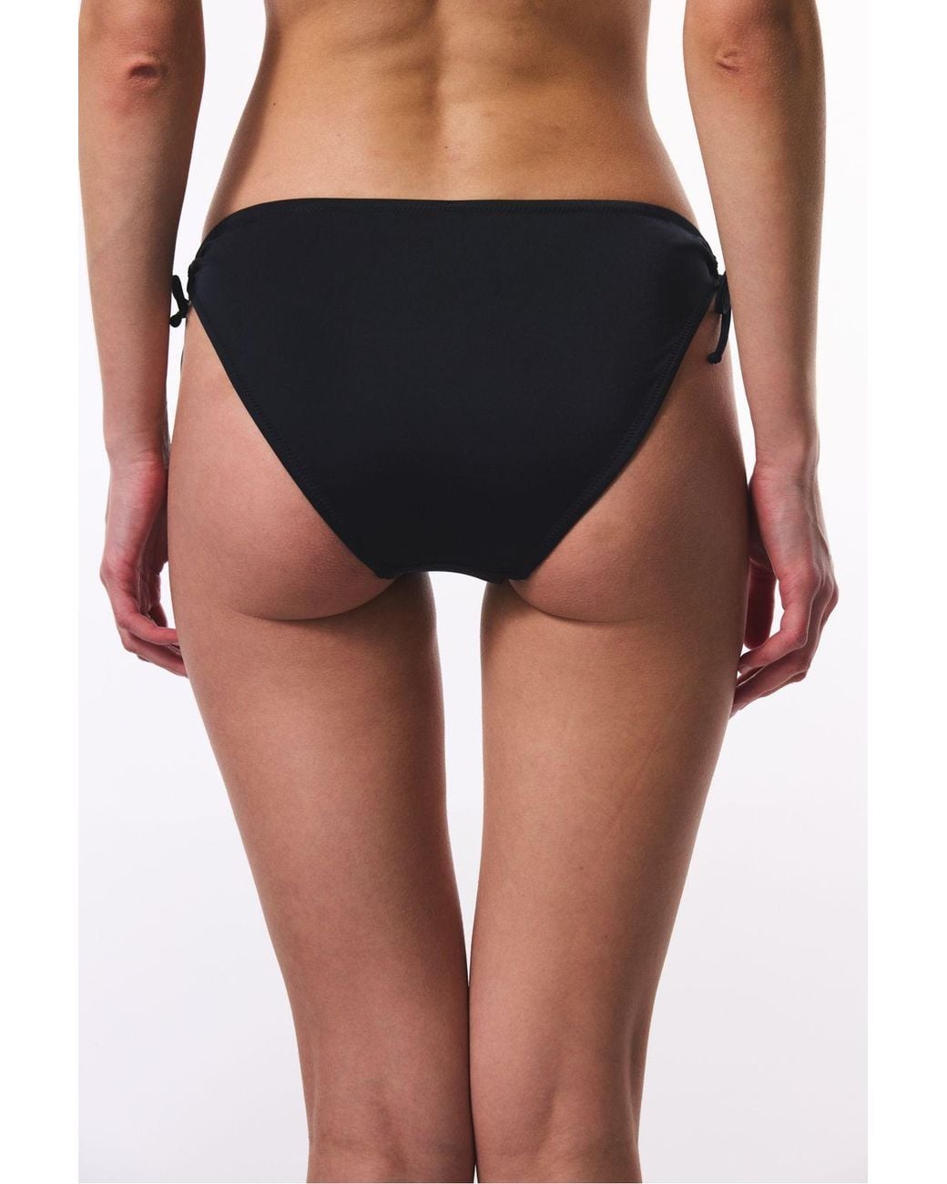Penti Black Ring Mid Waist Bikini Bottom