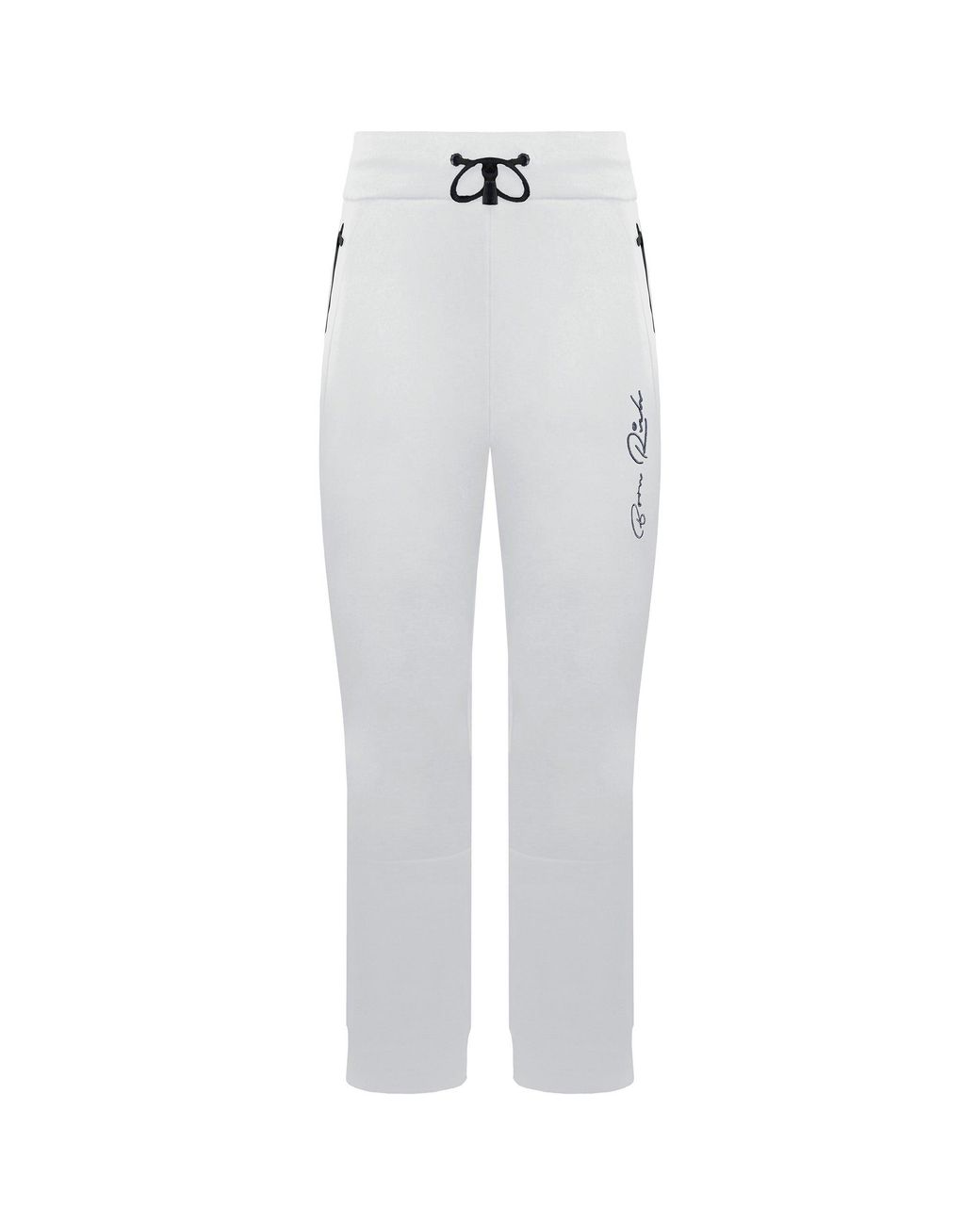 Born Rich White Agosto Mystic Track Pants for men