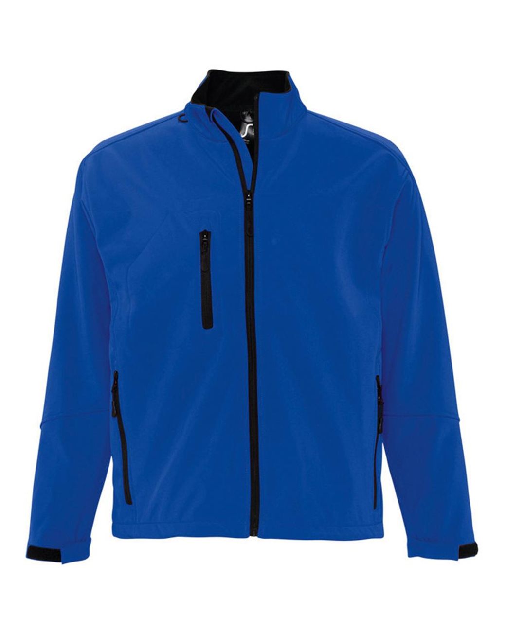 Sol's Blue Relax Soft Shell Jacket (Breathable, Windproof And Water Resistant) (Royal) for men