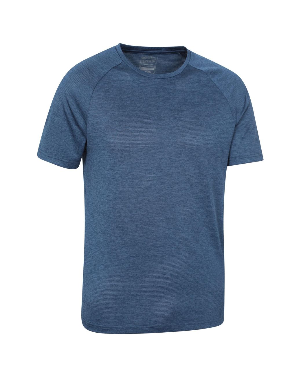 Mountain Warehouse Blue 'Pulse' Isocool Tee Quick Wicking Breathable Sports T-Shirt for men
