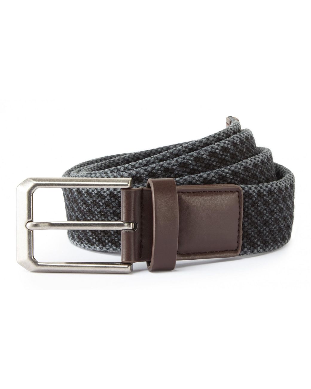Asquith & Fox Brown Vintage Wash Canvas Belt Cotton for men