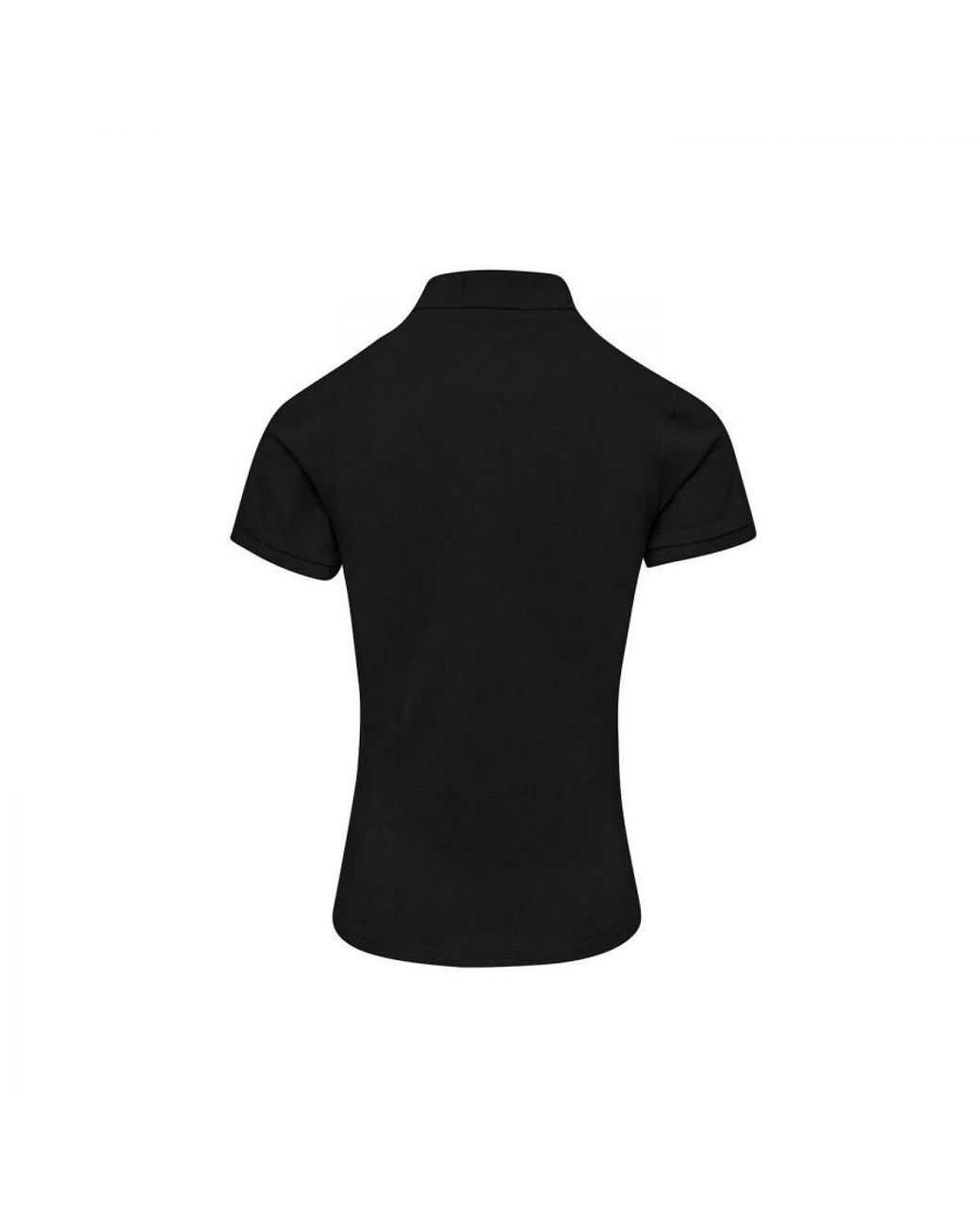 PREMIER Black Ladies Coolchecker Plus Polo Shirt