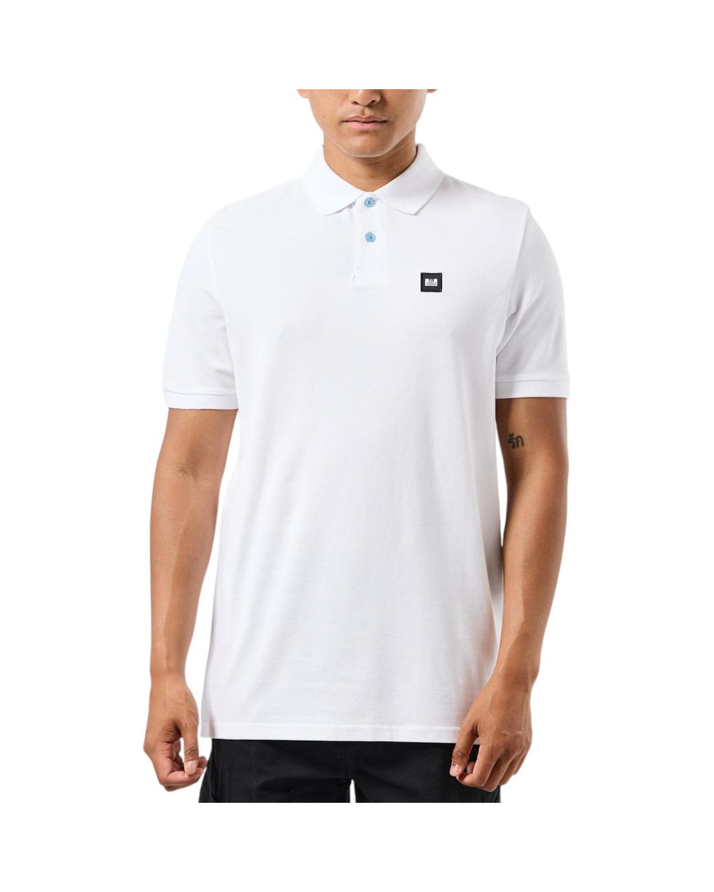 Weekend Offender White Caneiros Polo Shirts Short Sleeve Casual Golf Tee New for men
