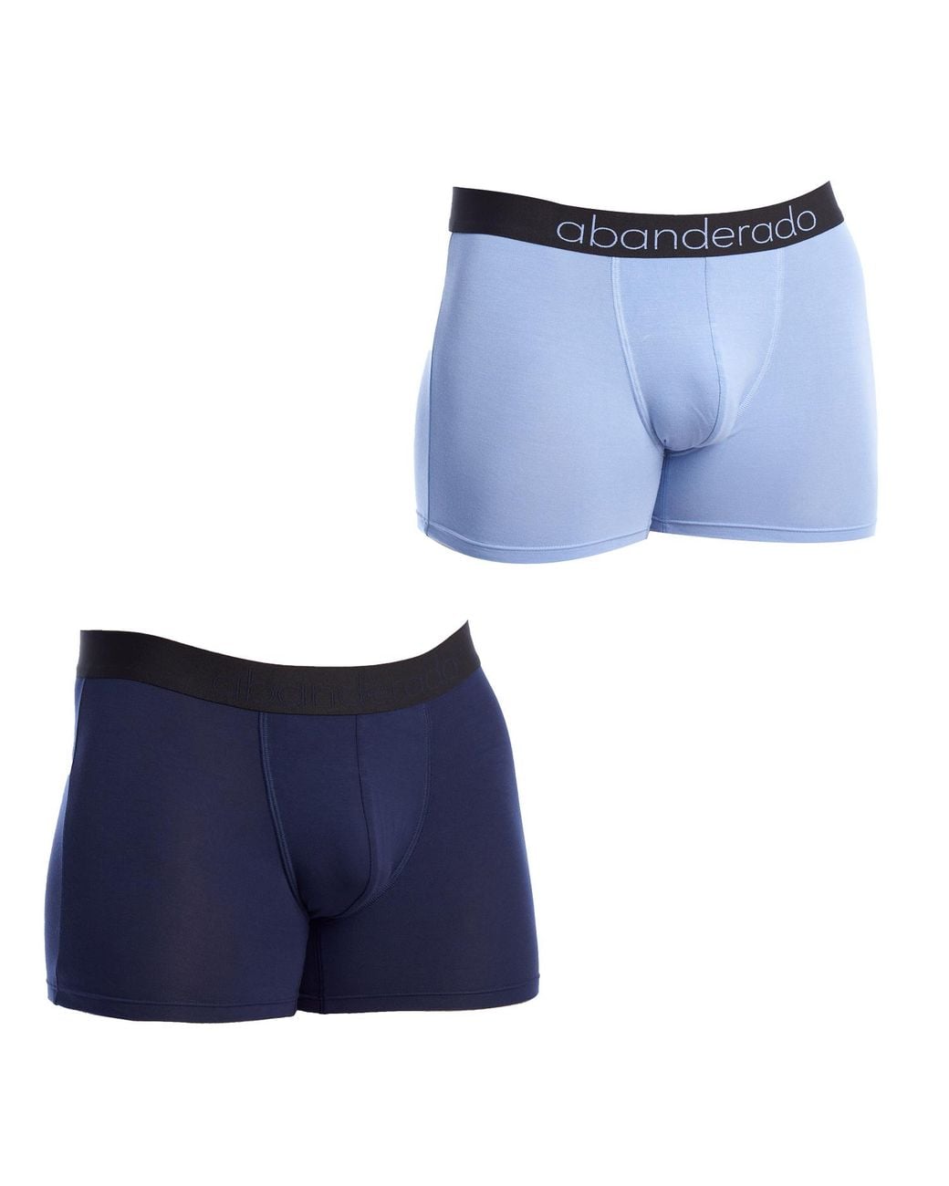 Abanderado Blue Pack Of 2 Sensitive Bamboo Boxers A0C7M for men